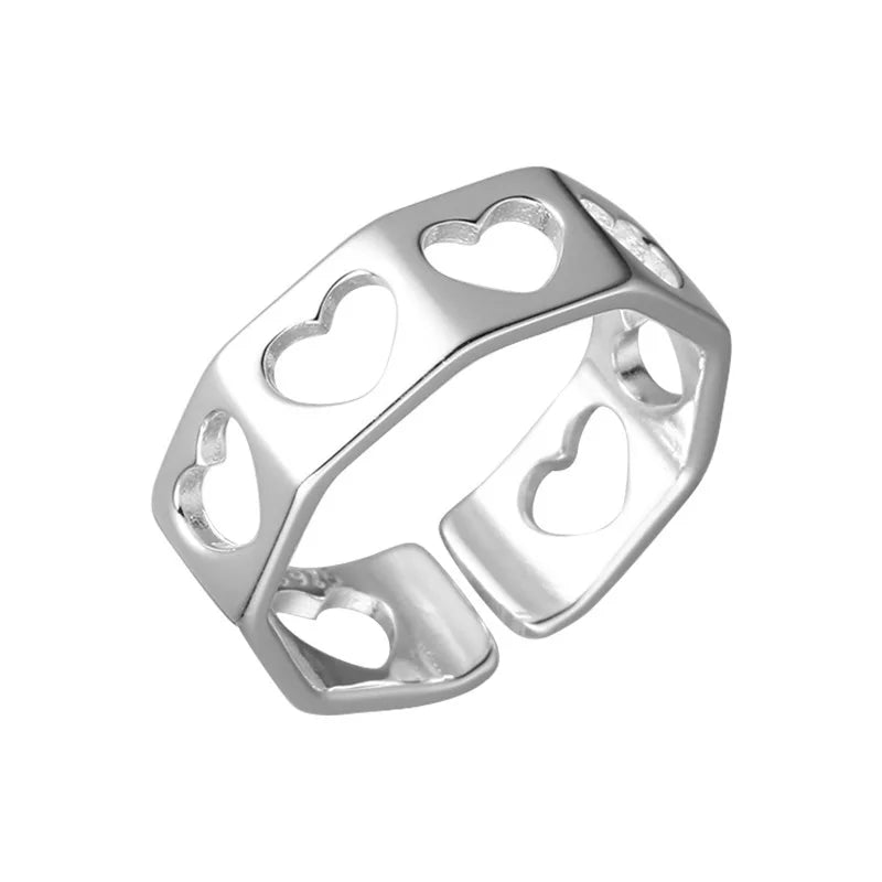 Beautiful Silver Ring with Unique Style