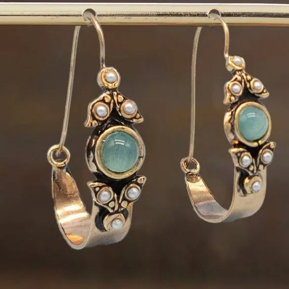 Vintage Handmade Silver Earring
