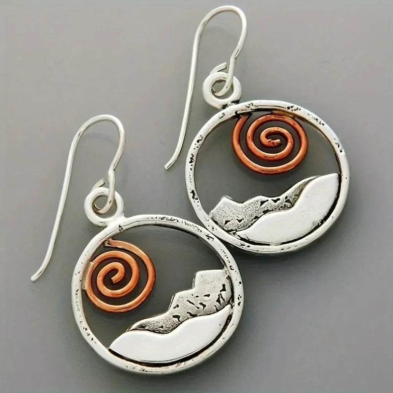 Beautiful Silver Earring with Unique Style