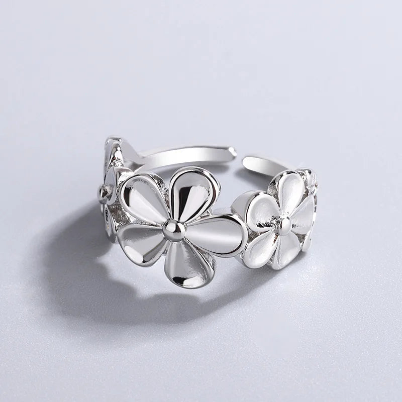 Romantic Silver Ring for Special Moments