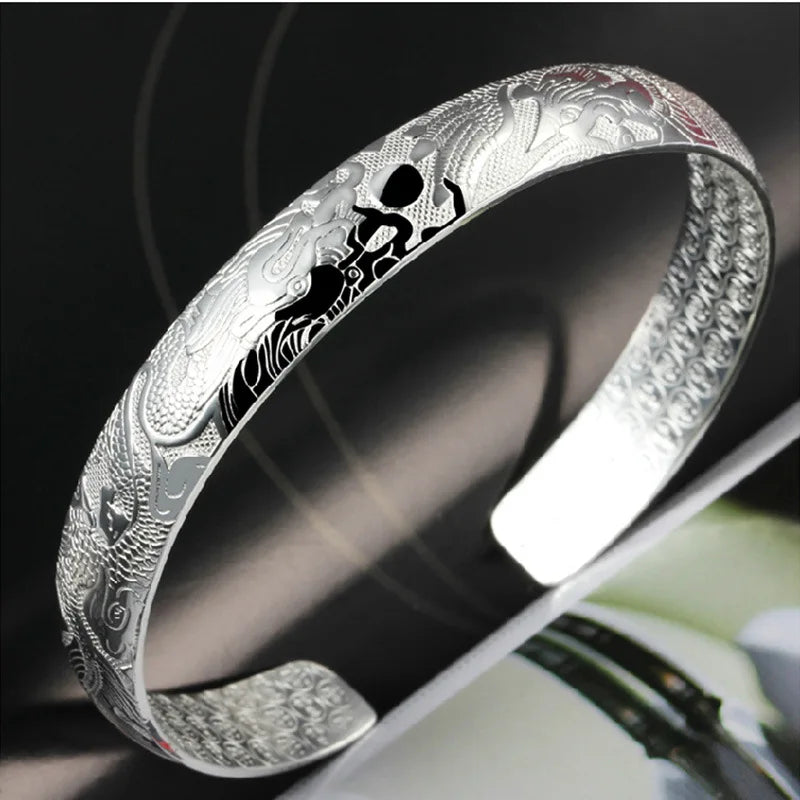 Vintage Handmade Silver Bracelet