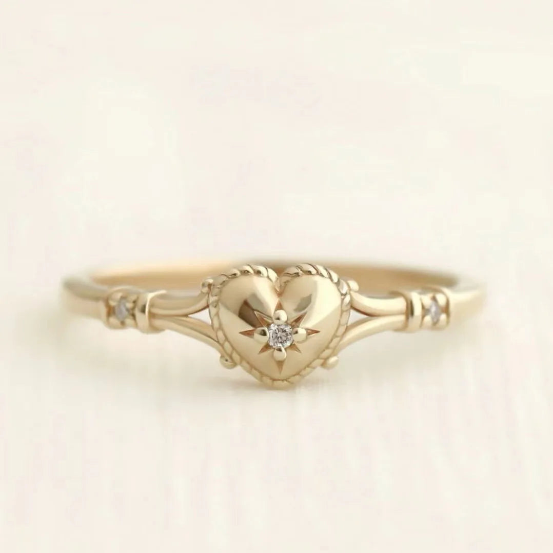 Vintage Handmade Gold Ring