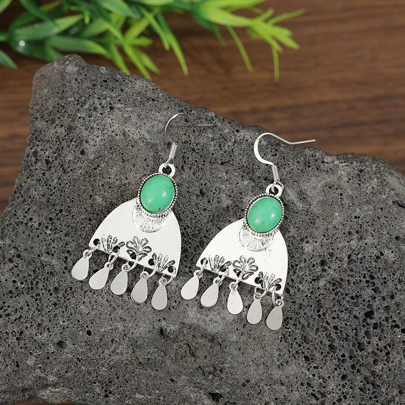 Vintage Handmade Silver Earring