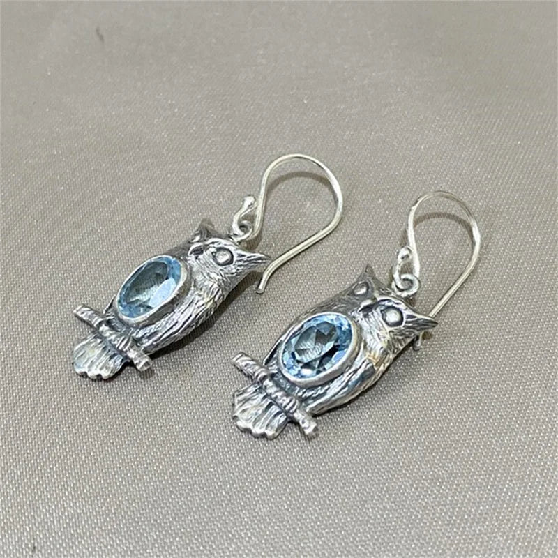 Vintage Handmade Silver Earring