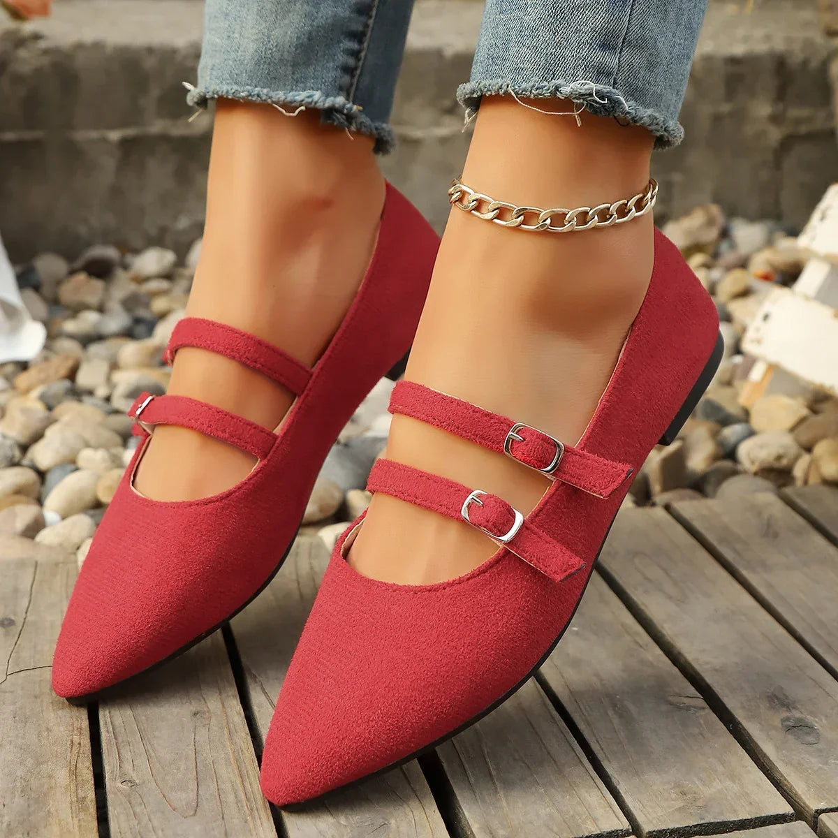 Sleek and Supportive Orthopedic Flats