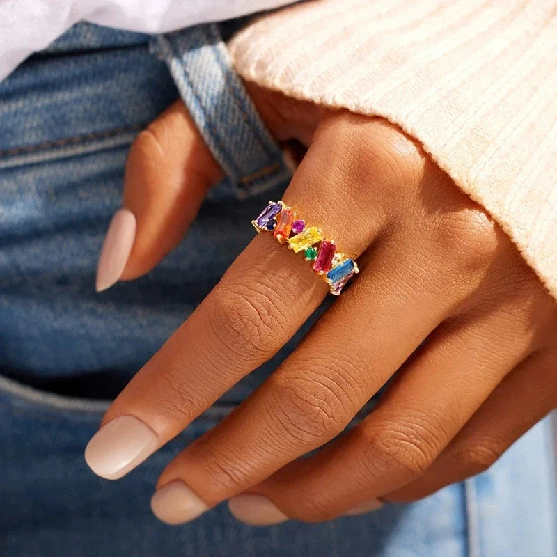 Delicate Artisan Gold Ring