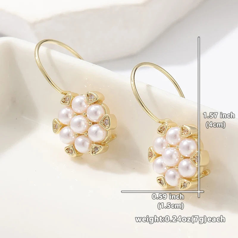 Delicate Artisan Pearl Earring