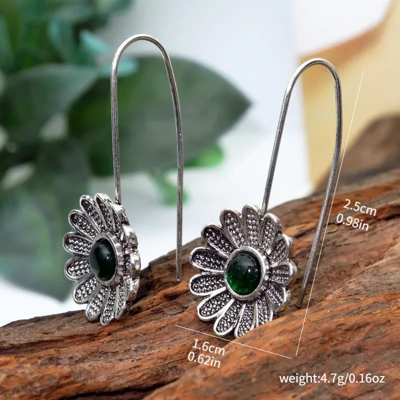 Vintage Handmade Silver Earring