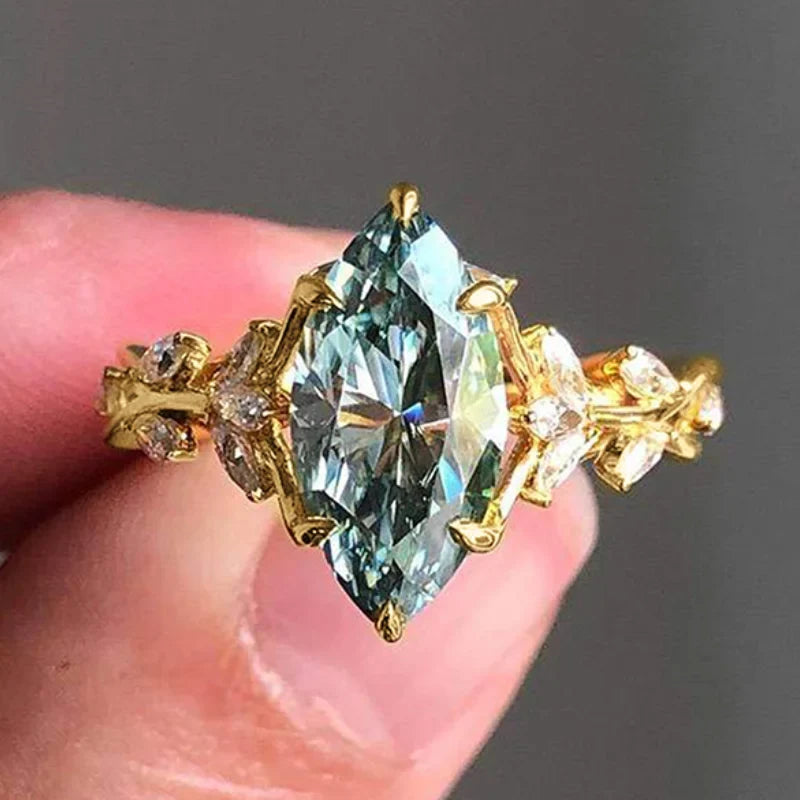 Delicate Artisan Gold Ring