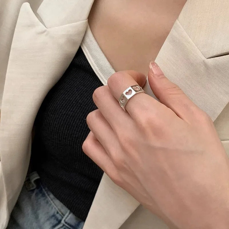 Beautiful Silver Ring with Unique Style