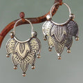 Delicate Artisan Silver Earring