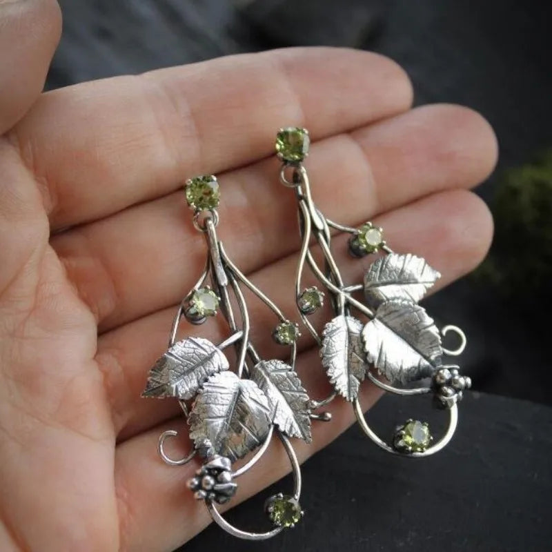 Delicate Artisan Silver Earring