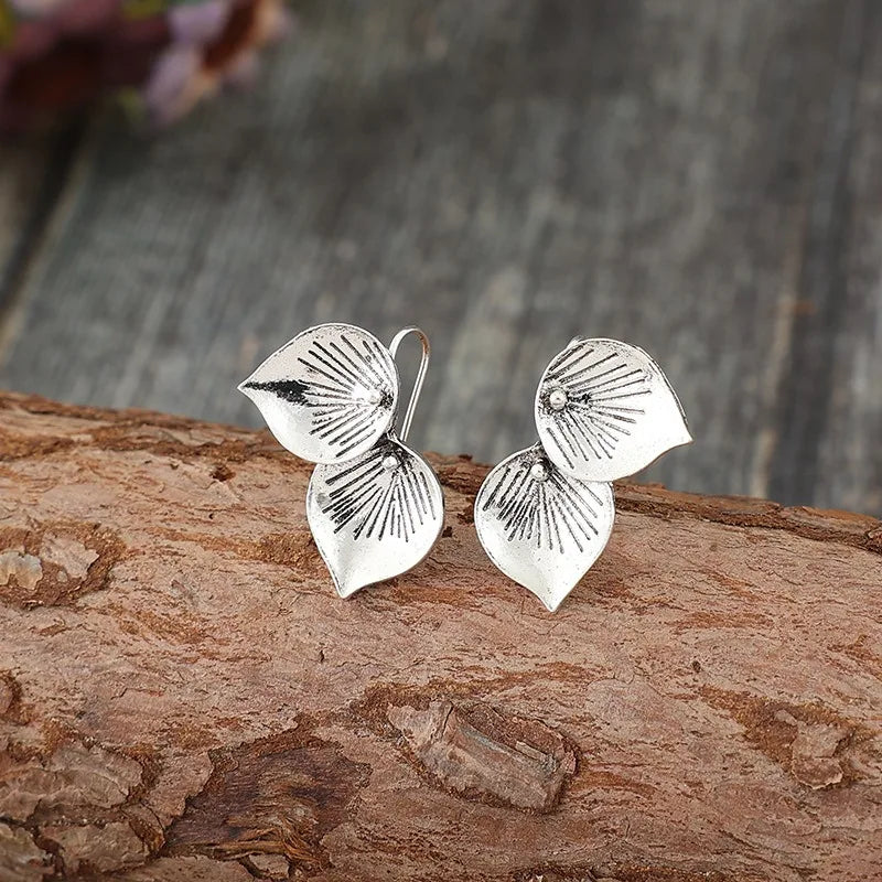 Delicate Artisan Silver Earring