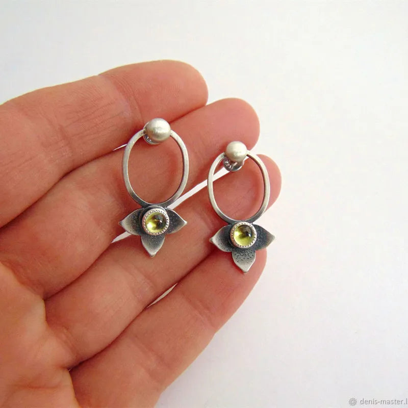 Classic Silver Earring with Timeless Appeal