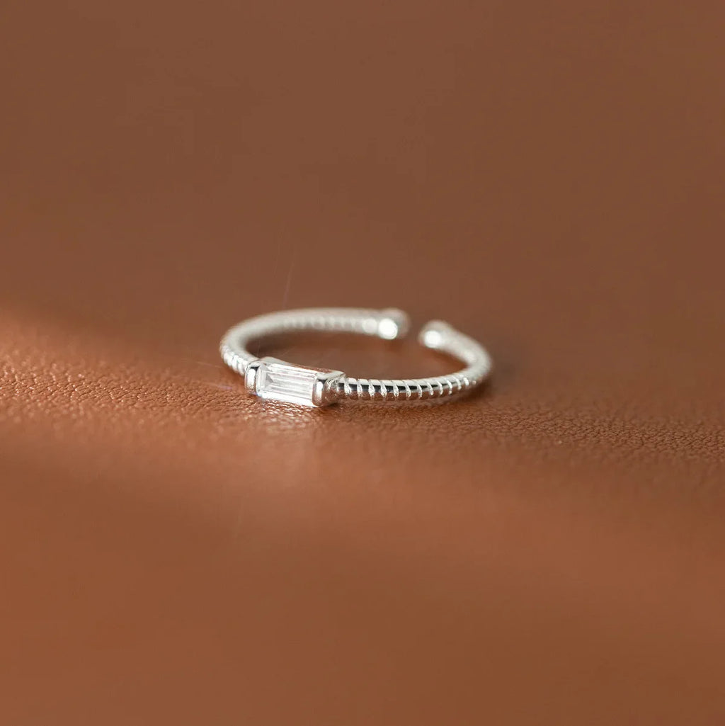 Delicate Artisan Silver Ring