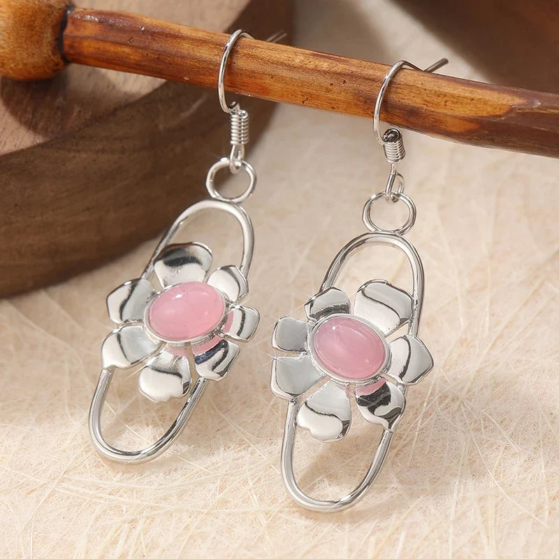 Romantic Silver Earring for Special Moments