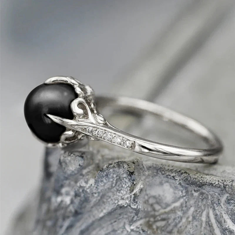 Romantic Pearl Ring for Special Moments