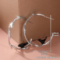 Vintage Handmade Silver Earring