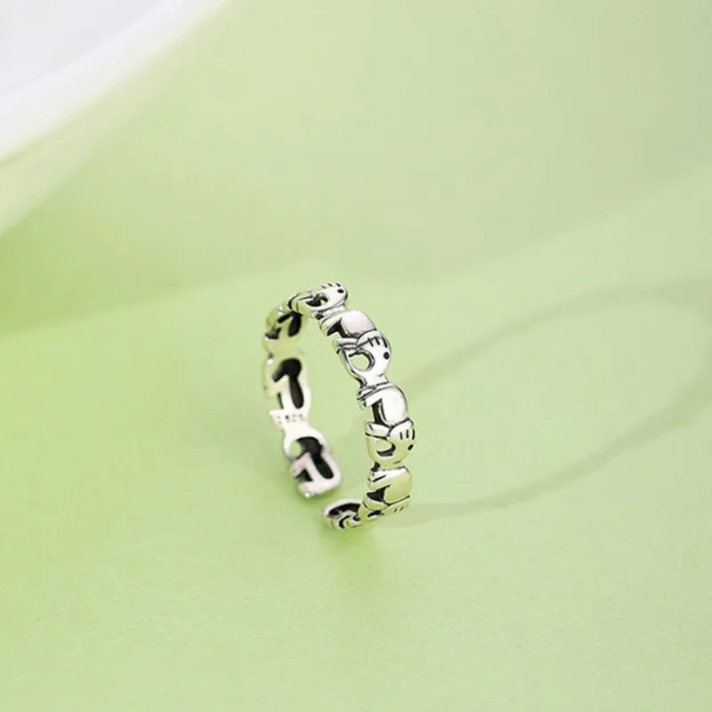 Classic Silver Ring with Timeless Appeal