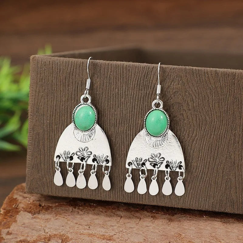 Vintage Handmade Silver Earring