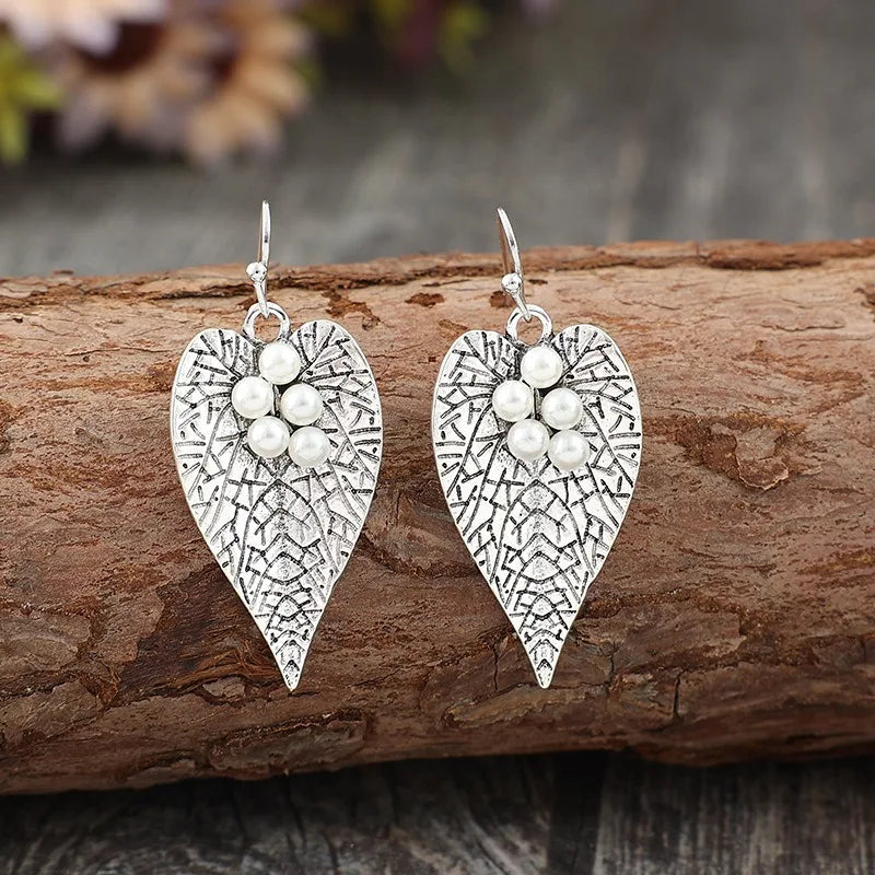 Vintage Handmade Silver Earring