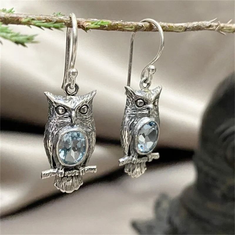 Vintage Handmade Silver Earring