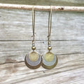 Delicate Artisan Gold Earring