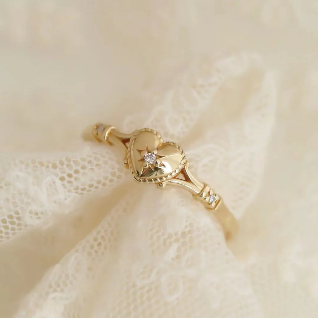 Vintage Handmade Gold Ring