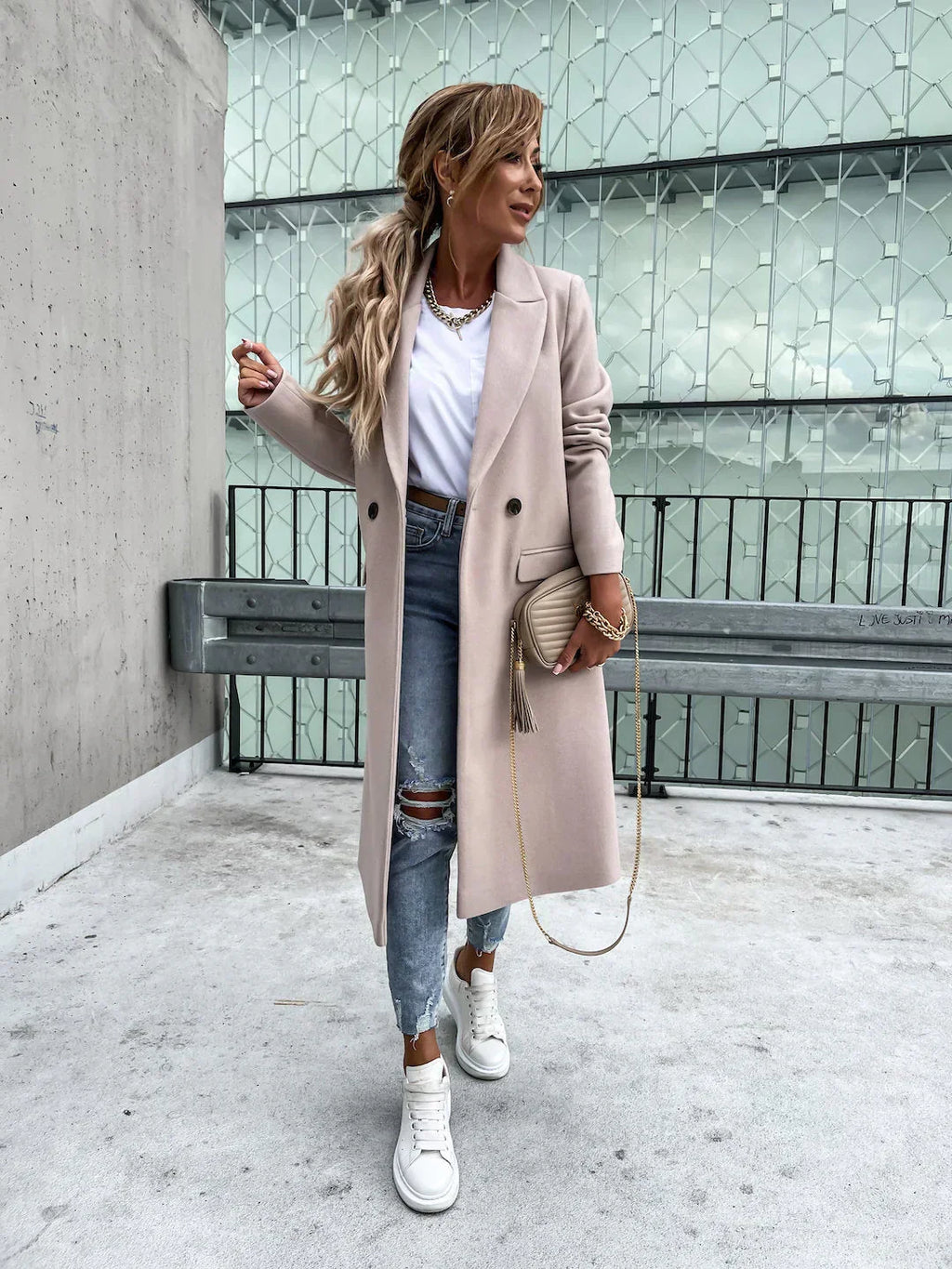 JO | elegant warm ladies coat