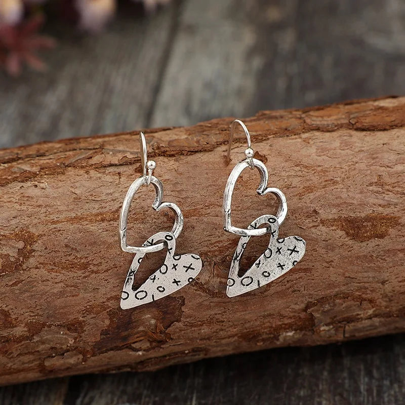 Vintage Handmade Silver Earring