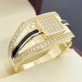 Classic Gold Ring with Timeless Appeal