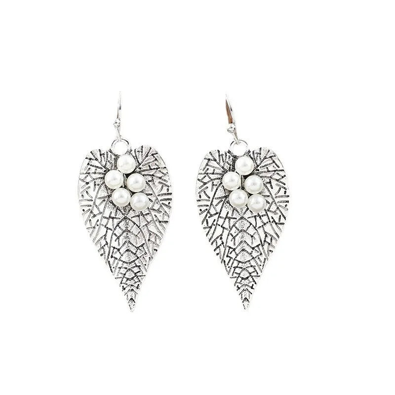Vintage Handmade Silver Earring