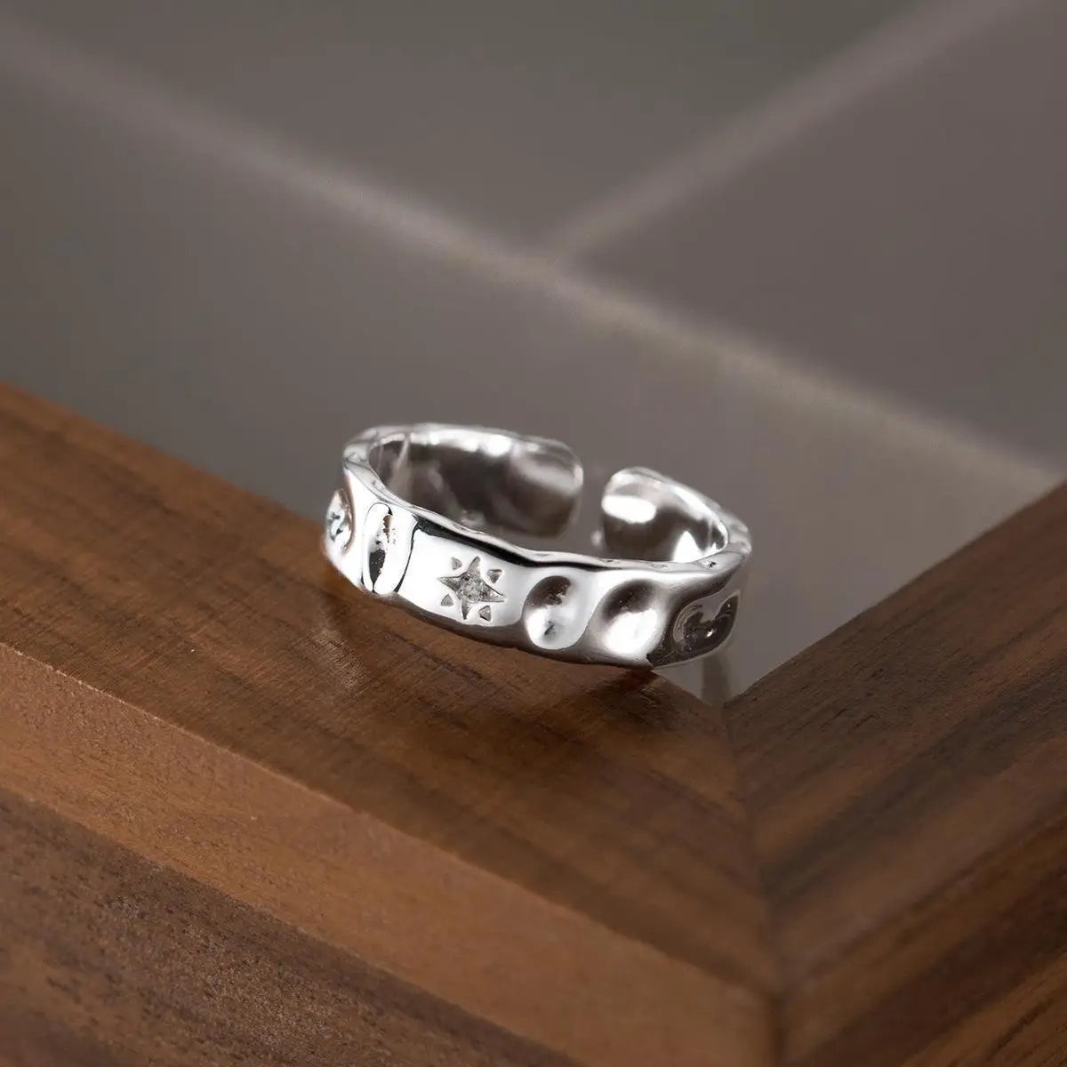 Romantic Silver Ring for Special Moments