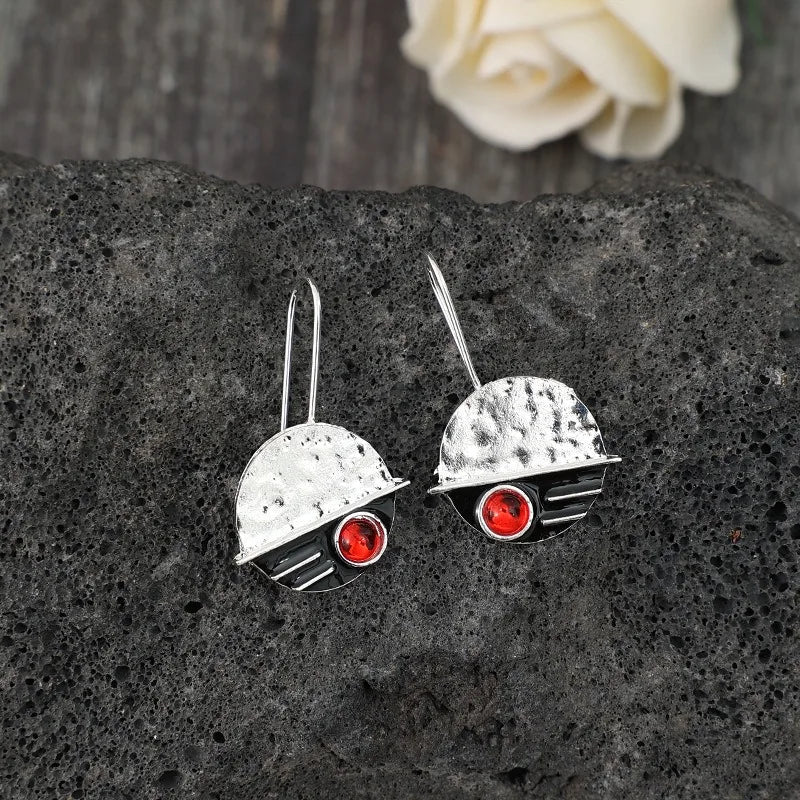 Beautiful Silver Earring with Unique Style