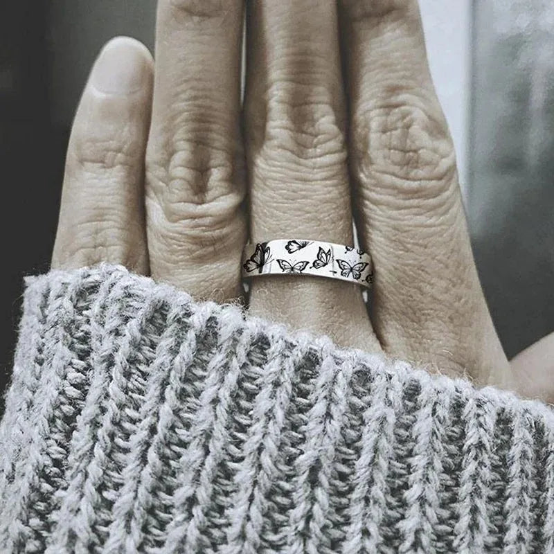 Delicate Artisan Silver Ring