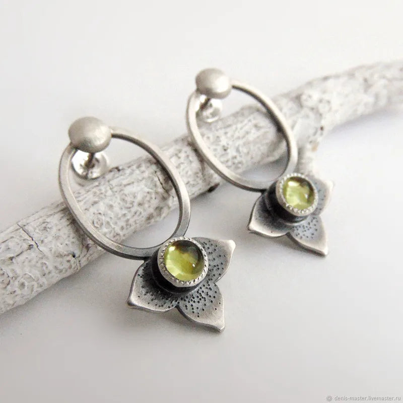 Classic Silver Earring with Timeless Appeal