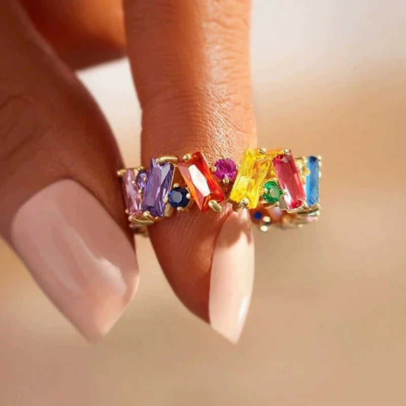 Delicate Artisan Gold Ring