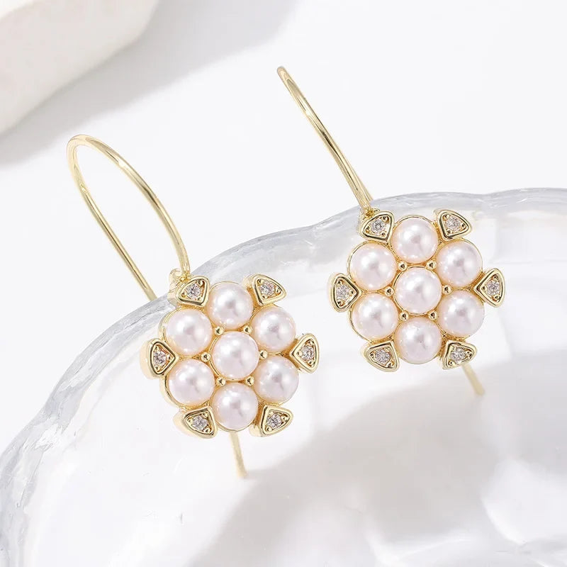Delicate Artisan Pearl Earring
