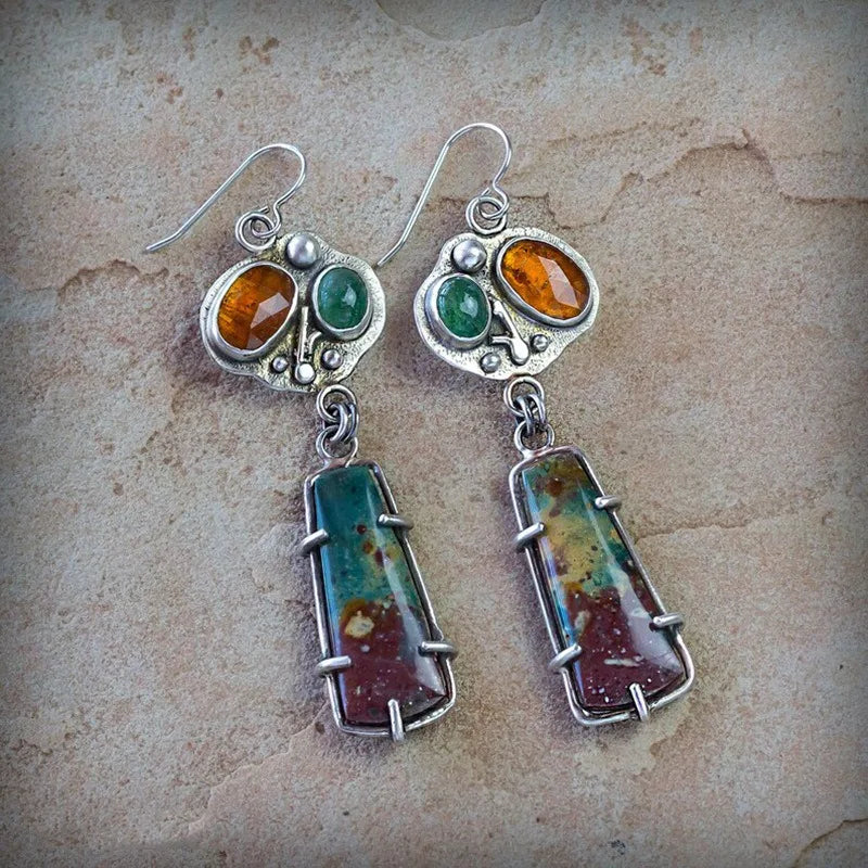 Beautiful Silver Earring with Unique Style