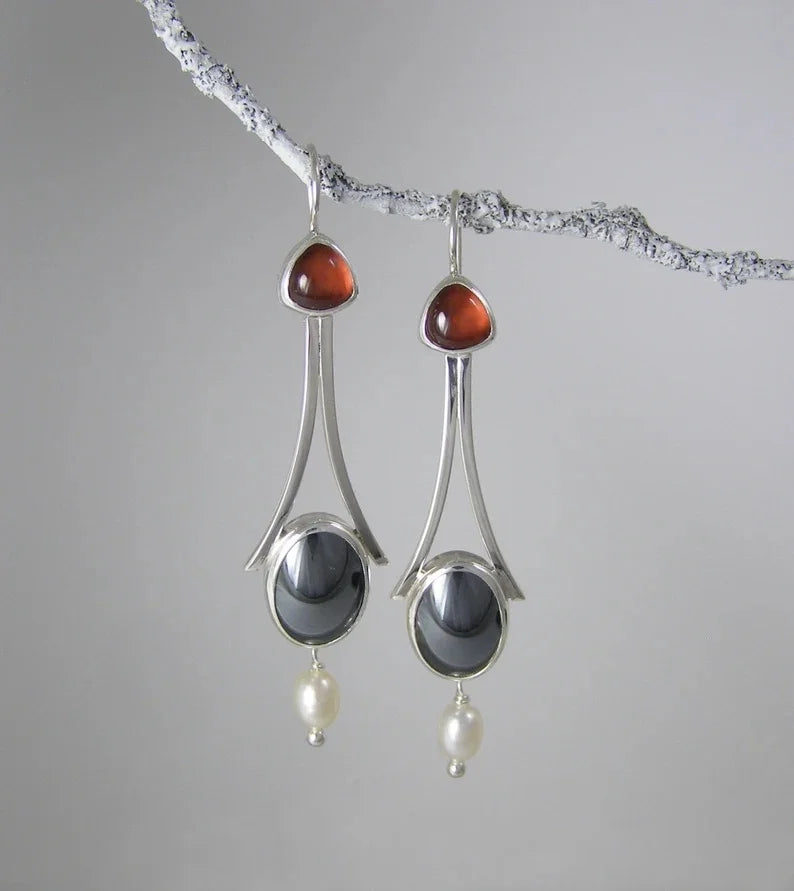 Classic Silver Earring with Timeless Appeal