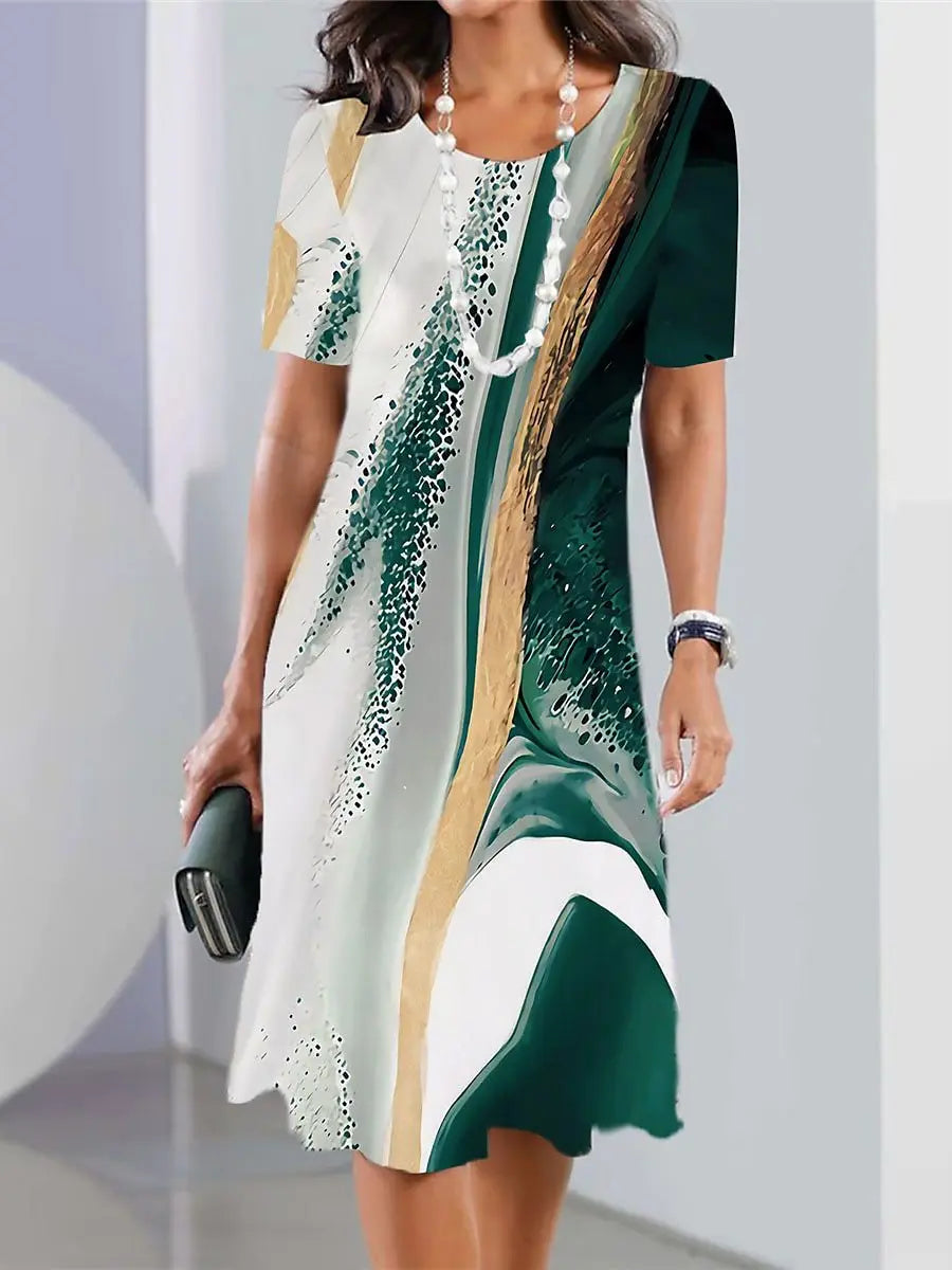 KS | Vintage Print Ladies Dresses