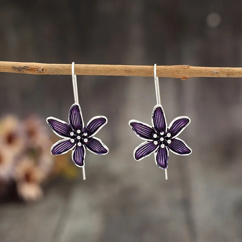 Vintage Handmade Silver Earring