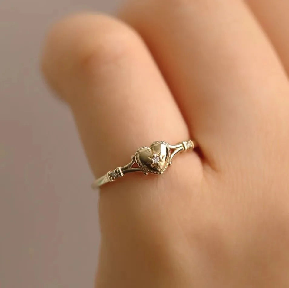 Vintage Handmade Gold Ring