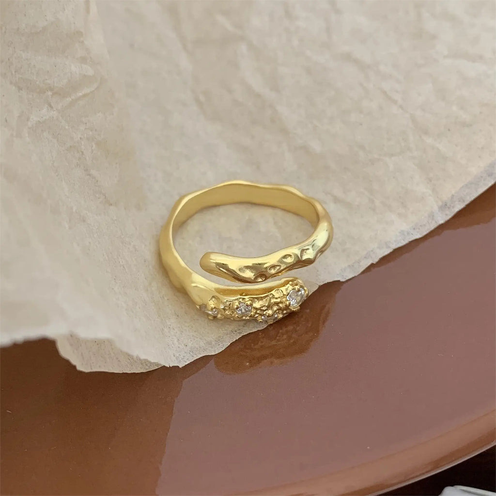 Delicate Artisan Silver Ring