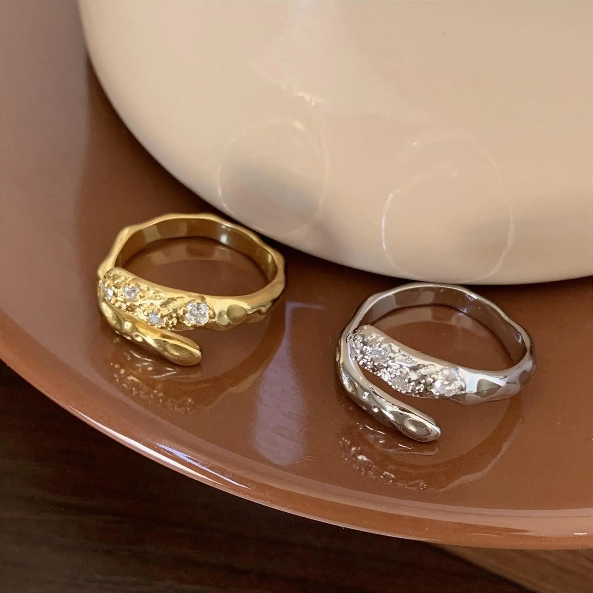 Delicate Artisan Silver Ring