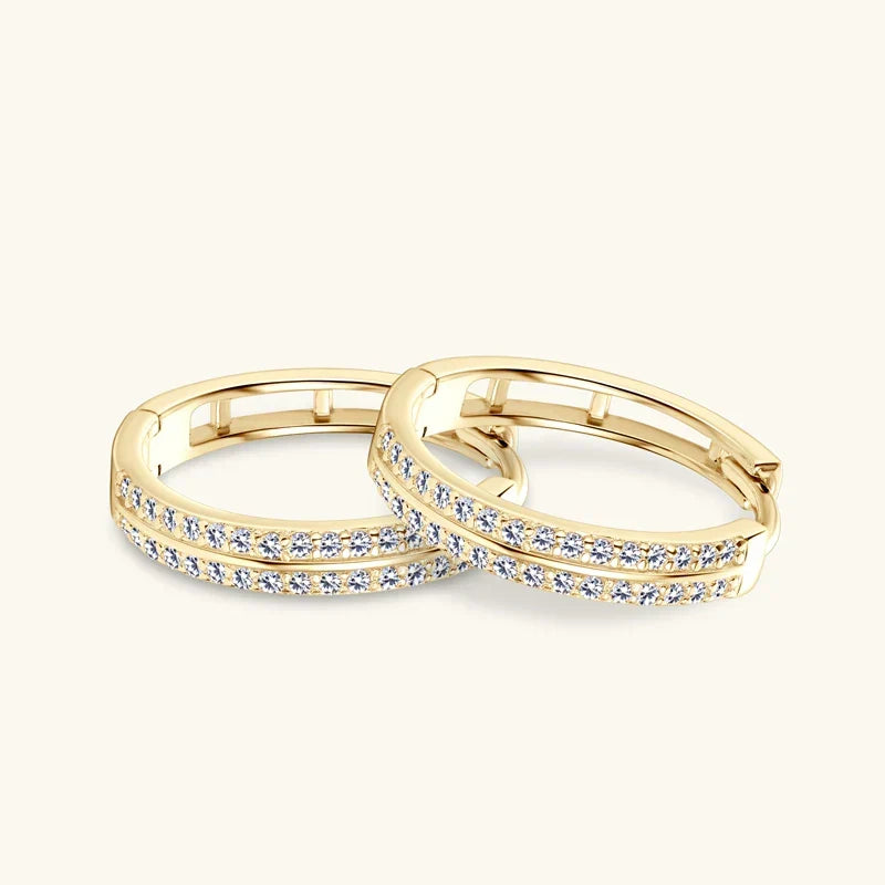 Romantic Gold Earring for Special Moments