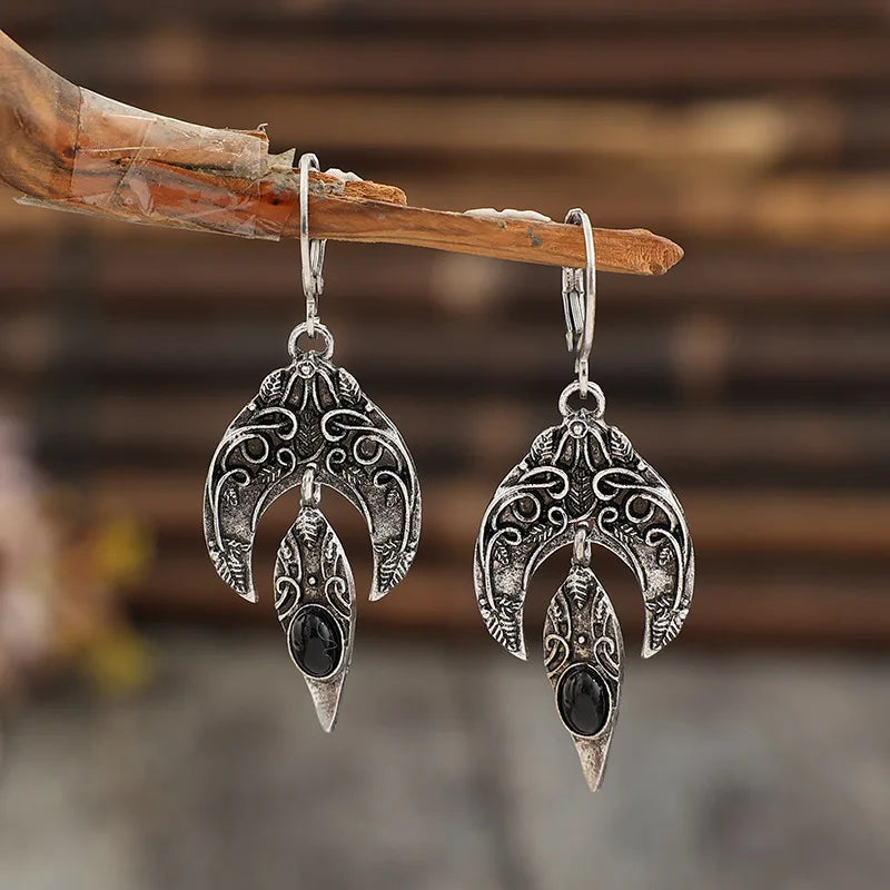 Beautiful Silver Earring with Unique Style