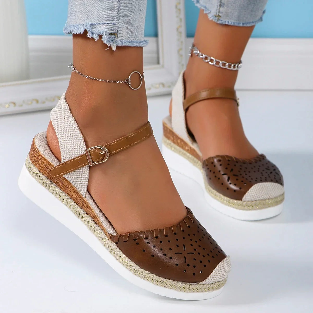 Versatile and Supportive Orthopedic Sandals