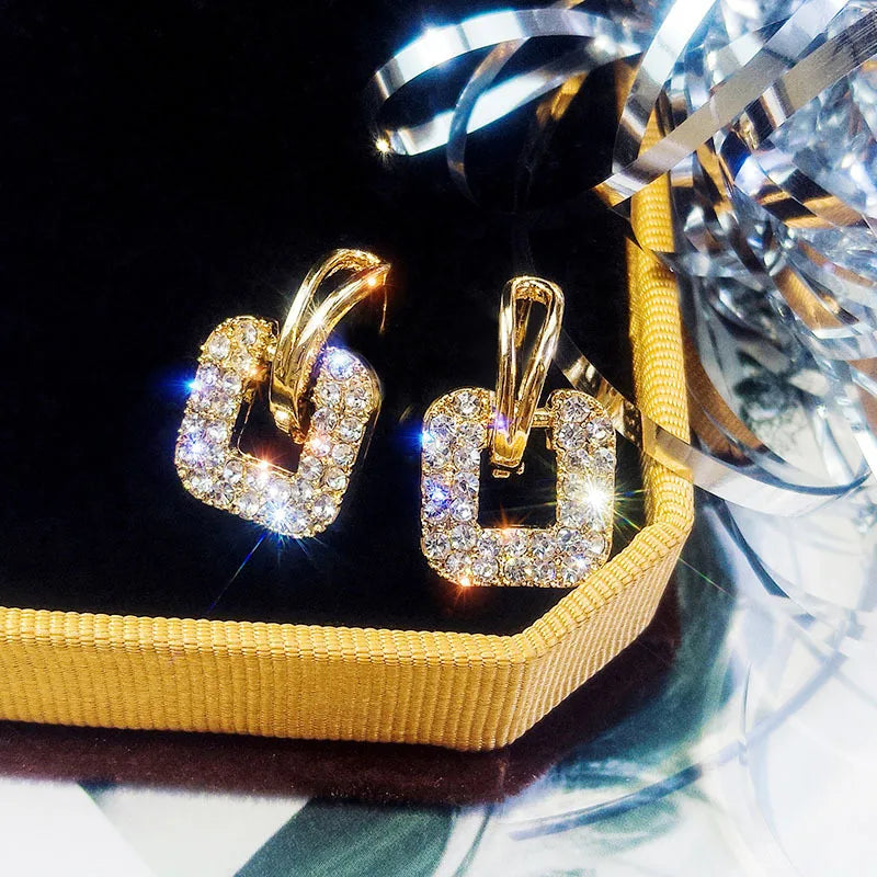 Delicate Artisan Gold Earring