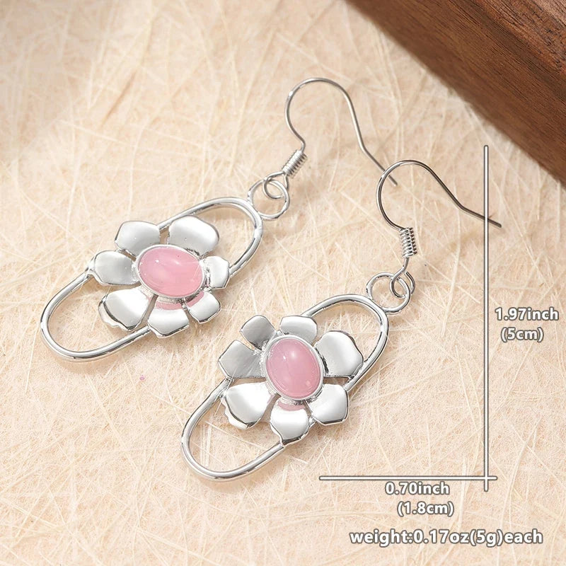 Romantic Silver Earring for Special Moments